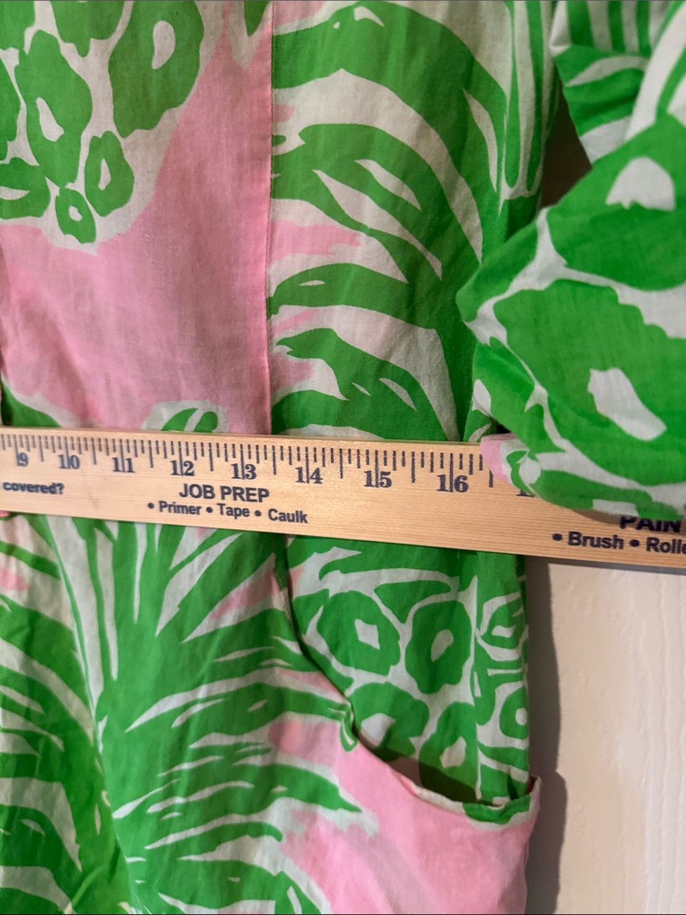 Lilly Pulitzer Pink and Green Tropical Swim Coverup - Picture 13 of 15